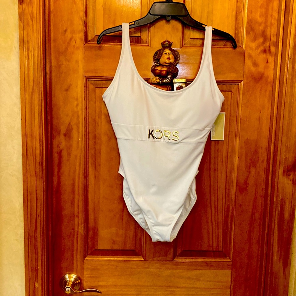 Michael Kors beautiful swimsuit.